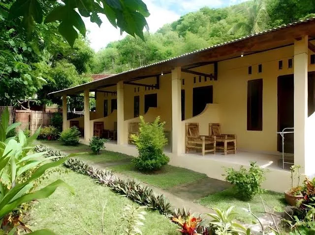 The terrace